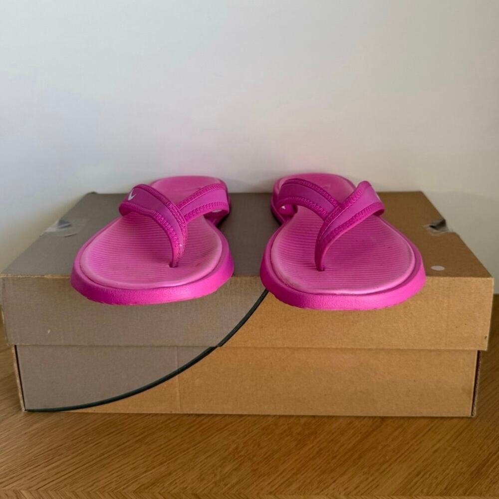 Nike Ultra Celso ‘Hot Pink’ Women Slides Flip Flops - SZ 9 - Picture 7 of 9